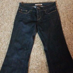 J brand bell bottom Jean's